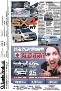 auto dealership advertising