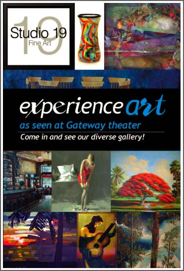 art gallery sign design