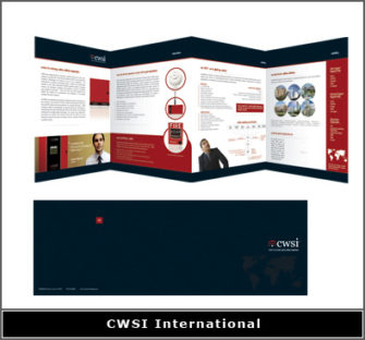 security company brochure design