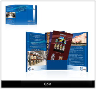 equipment brochure design