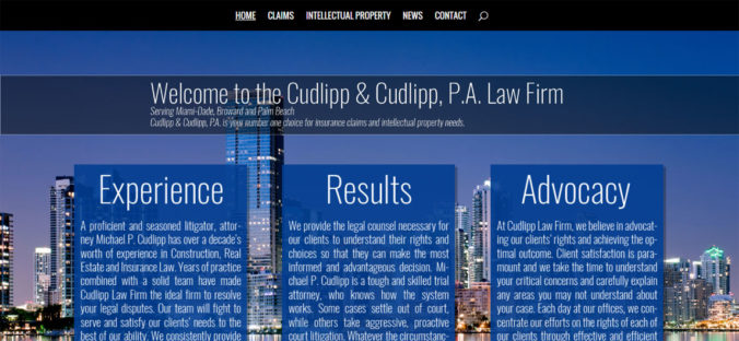 attorney web design