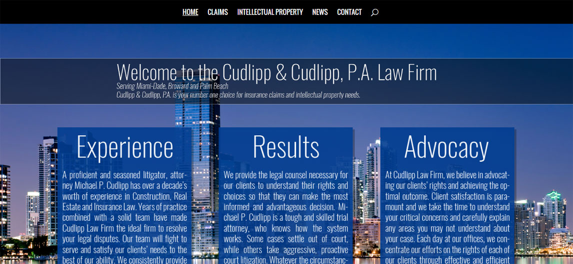 attorney web design