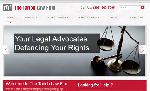 law firm web design