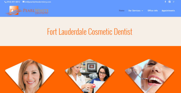dental web design