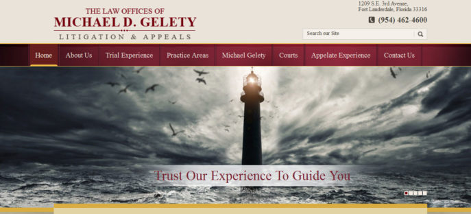 attorney website design