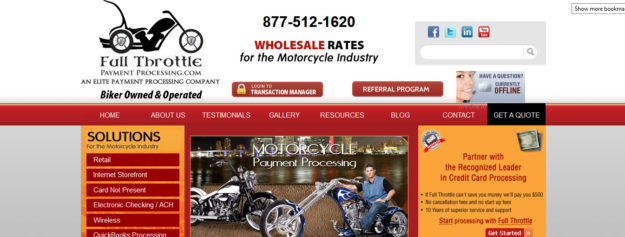 merchant account web design