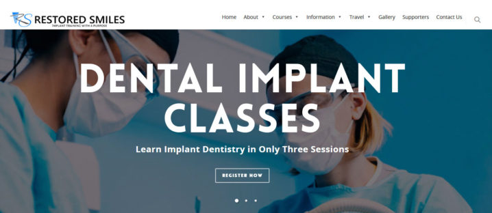 dentistry web design