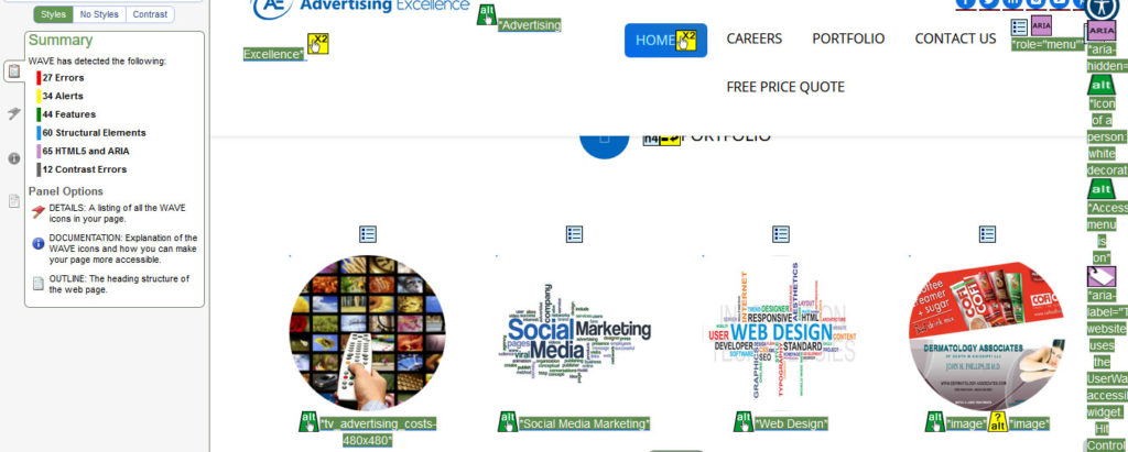 ada compliant website