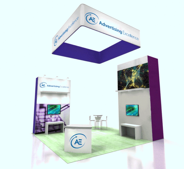 led exhibit booths