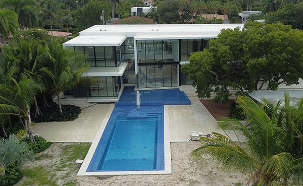 construction drone photography