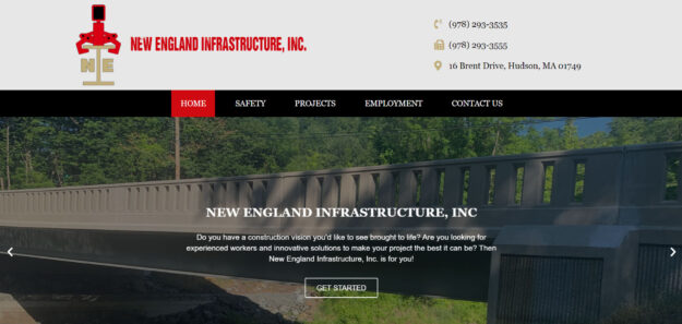 general contractor web design