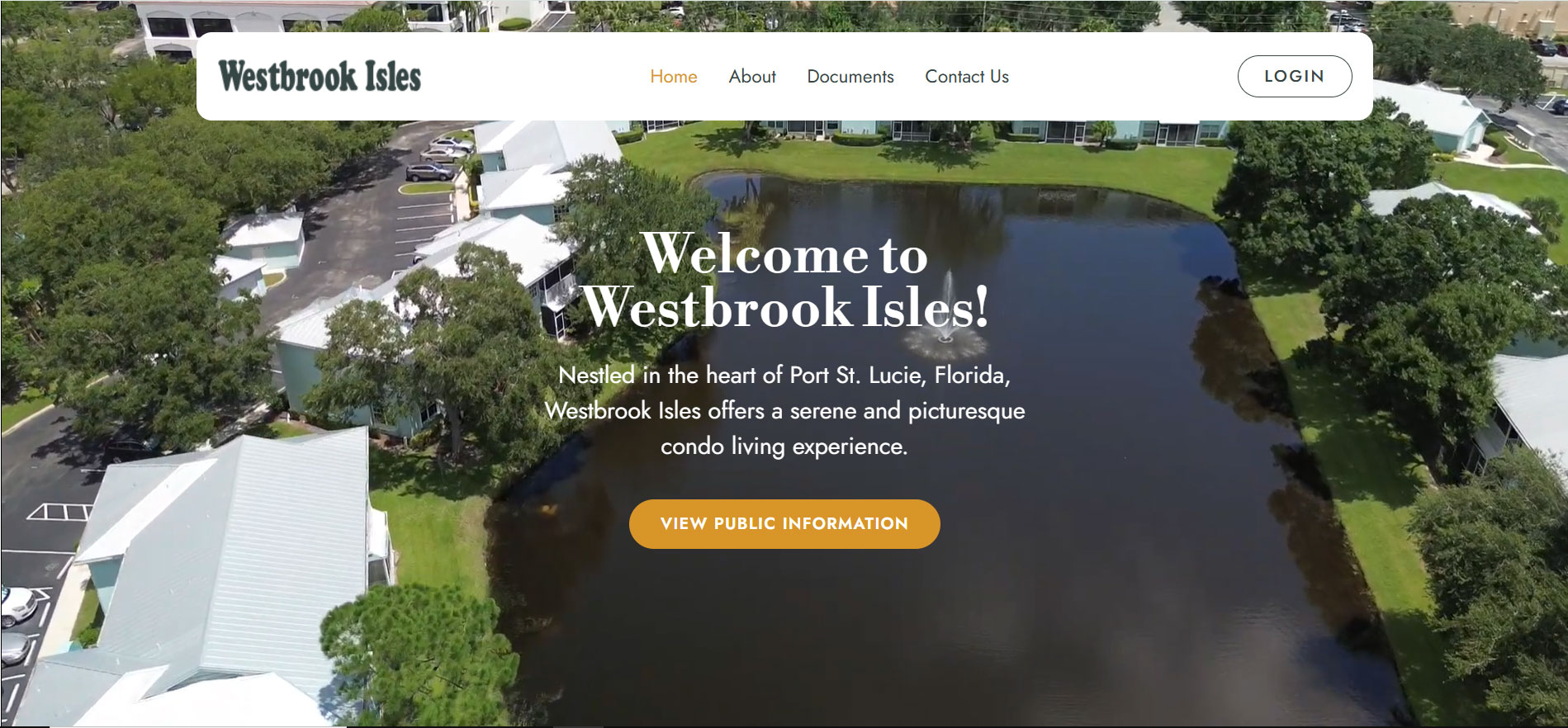 condo association web design